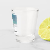 welt bester vater jemals foto name datum einfache schnapsglas (Rechts)