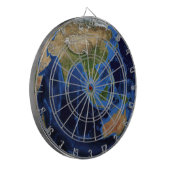 Welt Dartscheibe (Vorderseite Links)