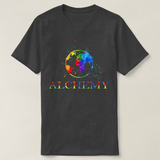 Welt der Alchemie T-Shirt (Design vorne)