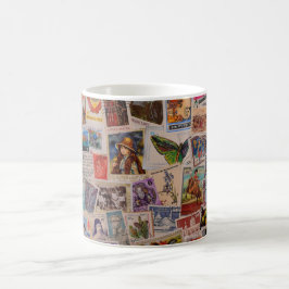 Welt der Briefmarke - Kaffee-Tasse Kaffeetasse