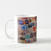 Welt der Briefmarke - Kaffee-Tasse Kaffeetasse (Links)