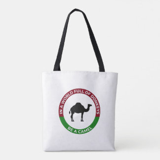 Welt der Esel sei ein Kamel Tasche