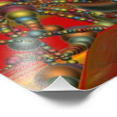 Welt der Fantasie Fotodruck (Ecke)