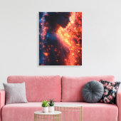 Welt der Fantasie Leinwanddruck (Insitu (Wohnzimmer))
