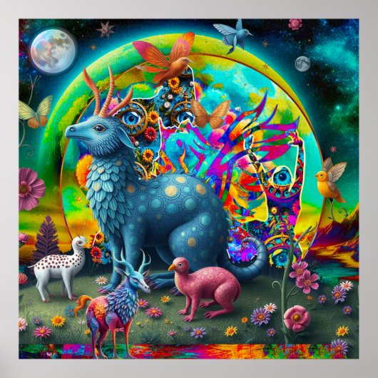 Welt der Fantasie Poster (Vorne)