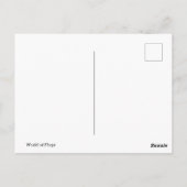 Welt der Flaggen Postkarte (Rückseite)