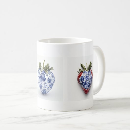 Welt der Frucht Kunst Kaffeetasse (VorderseiteRechts)
