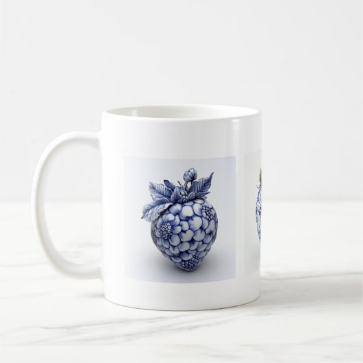 Welt der Frucht Kunst Kaffeetasse (Links)
