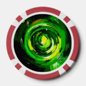 Welt der Grünen Pokerchips (Rückseite)