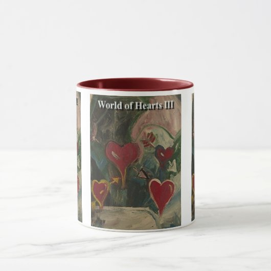 Welt der Herzen III Tasse (Zentrum)