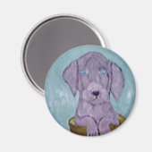 Welt der Hunde Magnet (Vorderseite/Rückseite)