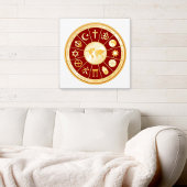 Welt der Leinwand des Glaubens Kunst