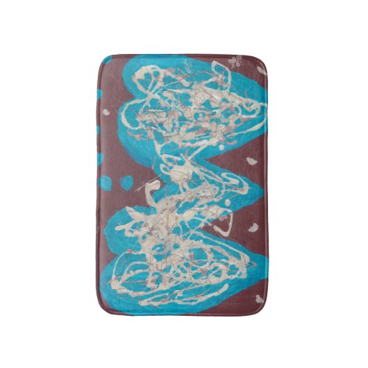 Welt der Liebe Bath Mat Badematte (Vorderseite Vertikal)