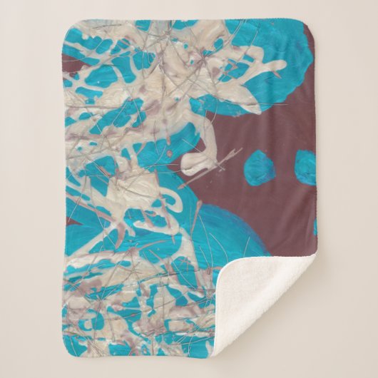 Welt der Liebe Sherpa Blanket Sherpadecke (Vorderseite)