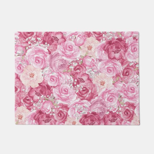 Welt der Rose Fußmatte (Vorderseite)