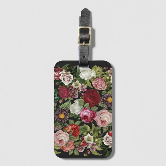 Welt der Rose Gepäckanhänger (Vorderseite Vertikal)