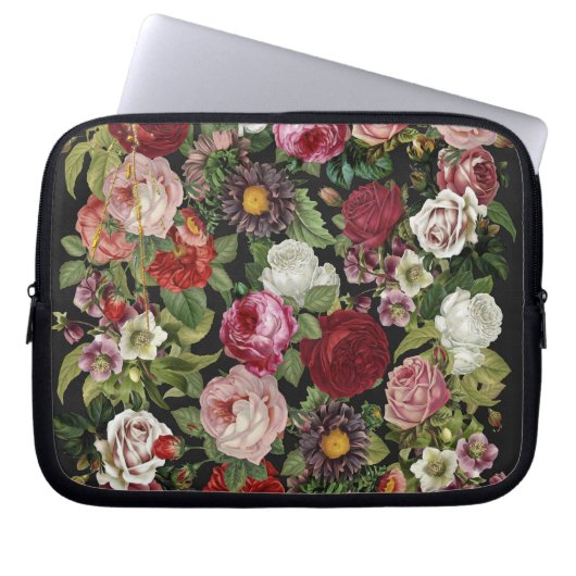 Welt der Rose Laptopschutzhülle (Vorderseite)