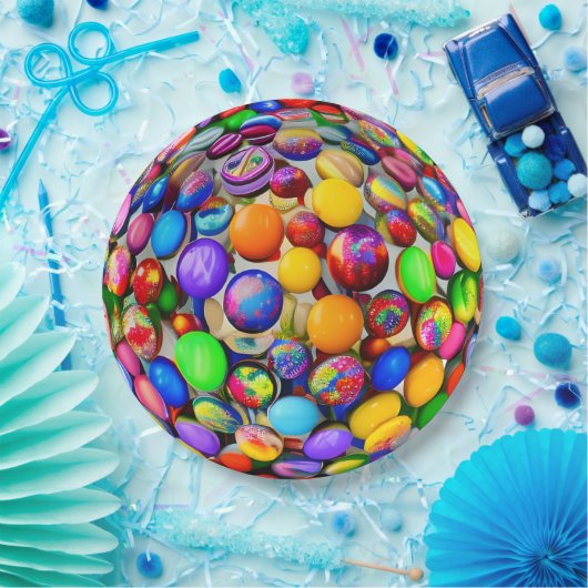 Welt der Süßigkeiten Pappteller (Party)