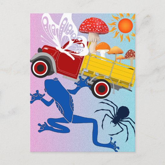 Welt der Wunder Postkarte (Vorderseite)