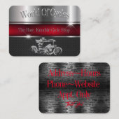 Welt der Zyklen Visitenkarte (Vorne/Hinten)