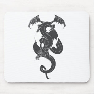 Welt des Drachen Mousepad