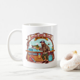 Welt des Fischens im Köder- und Tackelladen Kaffeetasse