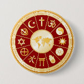 Welt des Glaubens Button (Vorderseite)