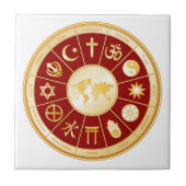 Welt des Glaubens Fliese (Vorderseite)