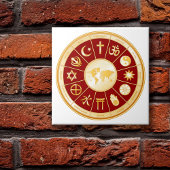 Welt des Glaubens Fliese