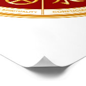 Welt des Glaubens Poster (Ecke)