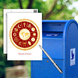 Welt des Glaubens Postkarte