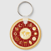 Welt des Glaubens Schlüsselanhänger (Vorderseite)