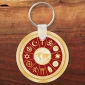 Welt des Glaubens Schlüsselanhänger (Vorderseite)