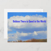 Welt des Guten Postkarte (Vorne/Hinten)