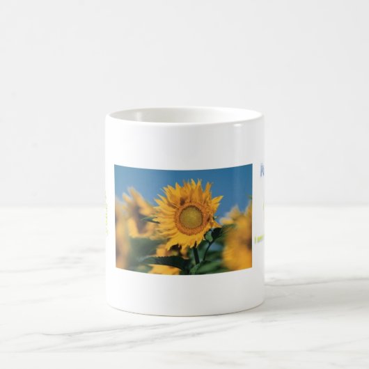 Welt des gutenmorgens! kaffeetasse (Mittel)