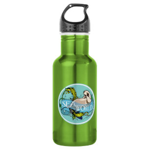 Welt des Meeresotters Trinkflasche