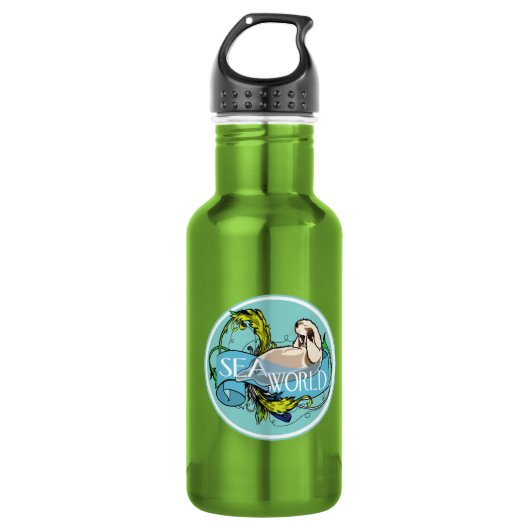 Welt des Meeresotters Trinkflasche (Vorderseite)