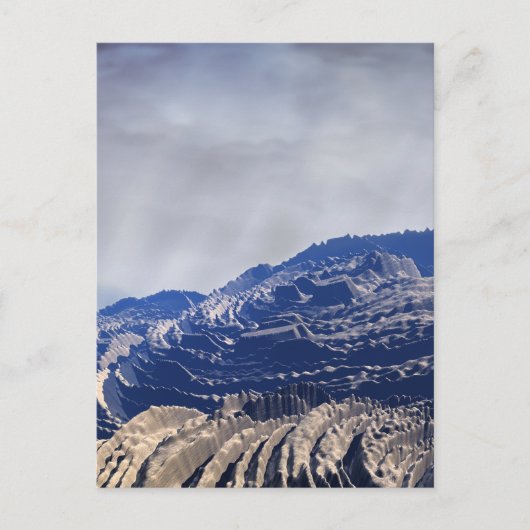 Welt des Regens Postkarte (Vorderseite)