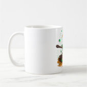 Welt des St. Patrick's Day Comet Zip Kaffeetasse (Links)