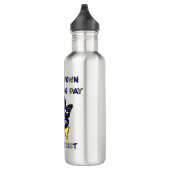 Welt-Down-Syndrom-Tag - März 21. Edelstahlflasche (Rechts)
