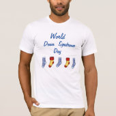 Welt-Down-Syndrom-Tag T-Shirt (Vorderseite)