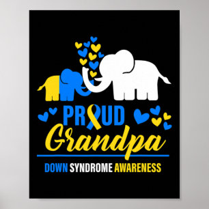 Welt-Down-Syndrom-Tag zur Bekämpfung von Krebsvors Poster