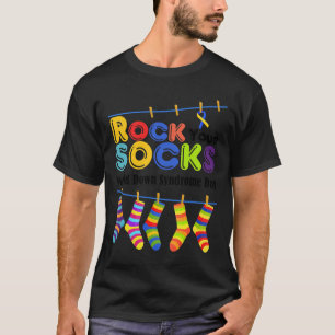 Welt-Down-Syndrom-Tag zur Bekämpfung von Krebsvors T-Shirt
