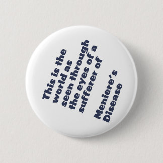 Welt durch die Augen der menieres Button