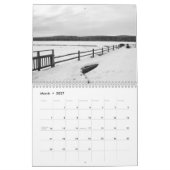 Welt durch Schwarzweiss Kalender (Mär 2027)