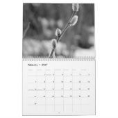 Welt durch Schwarzweiss Kalender (Feb 2027)
