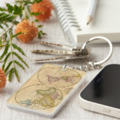 Welt durch Worcester Schlüsselanhänger (Vorderseite rechts)