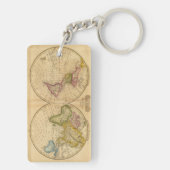 Welt durch Worcester Schlüsselanhänger (Rückseite)