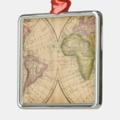 Welt durch Worcester Silbernes Ornament (Links)