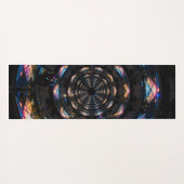 Welt endloser Spiegel, die einen Himmel über dem F Yogamatte (Rückseite (Horizontal))